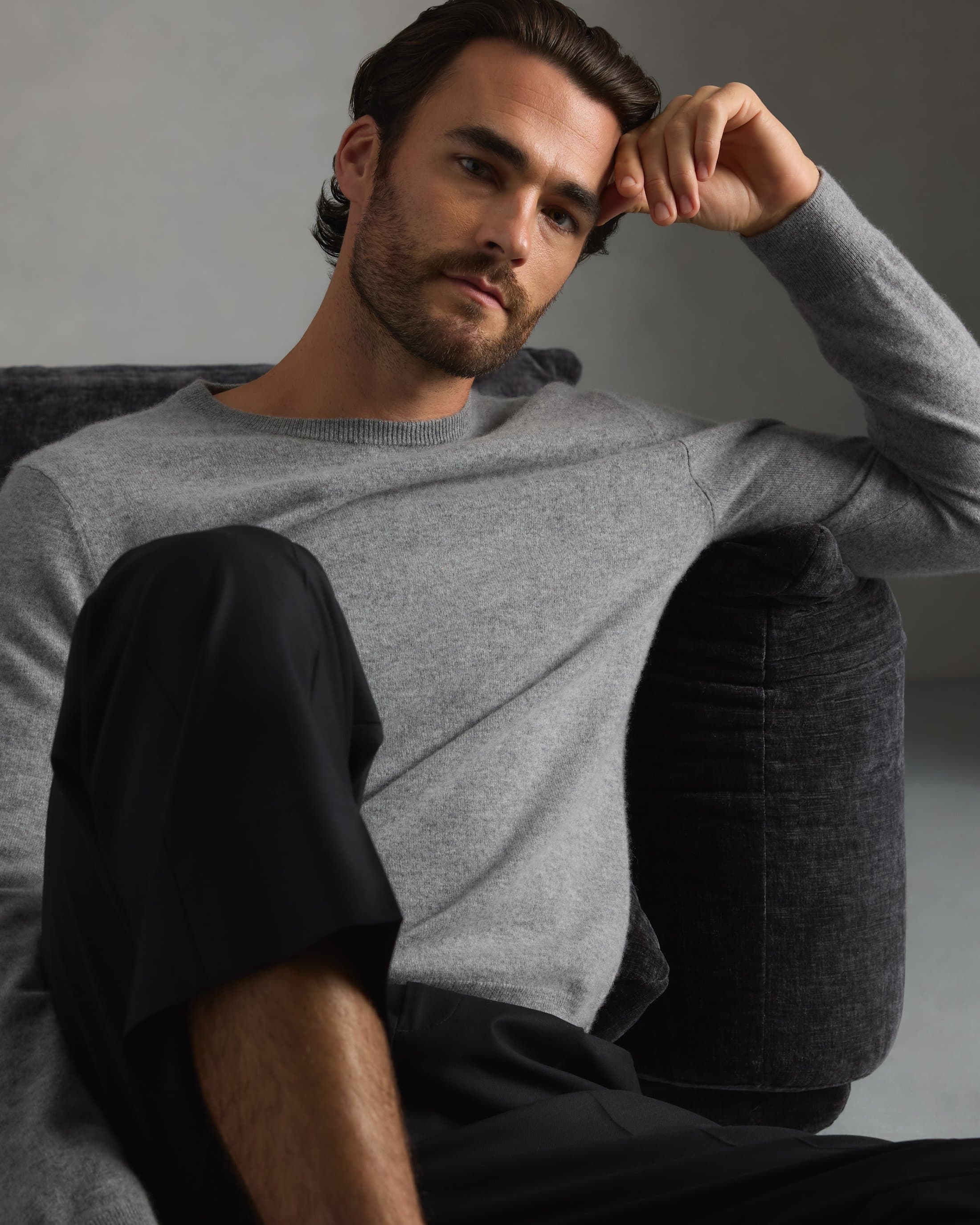 Quince editorial cashmere campaign image