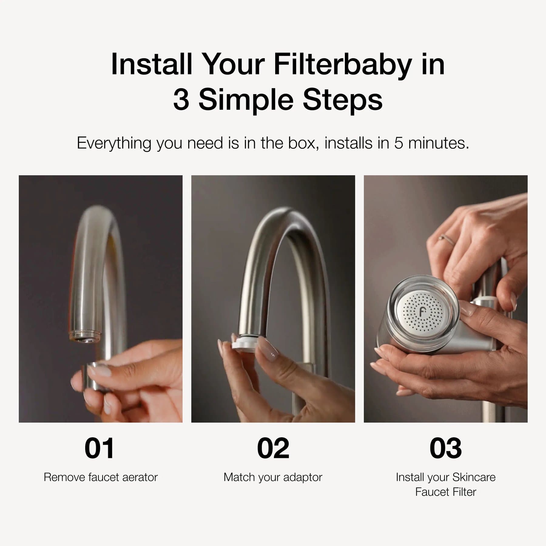 Filterbaby Pro Series shower filter product still