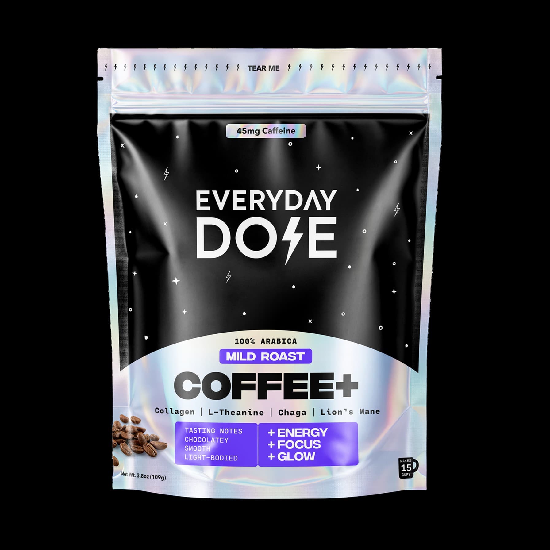Everyday Dose Coffee+ two-week trial pack product still