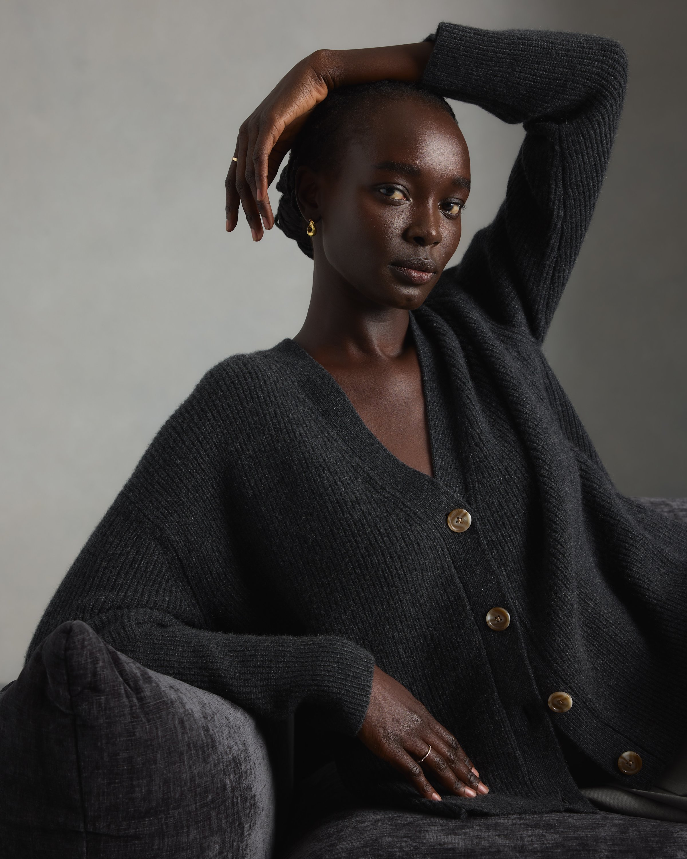 Editorial fashion campaign image representing the multi-channel online brand landscape in 2026
